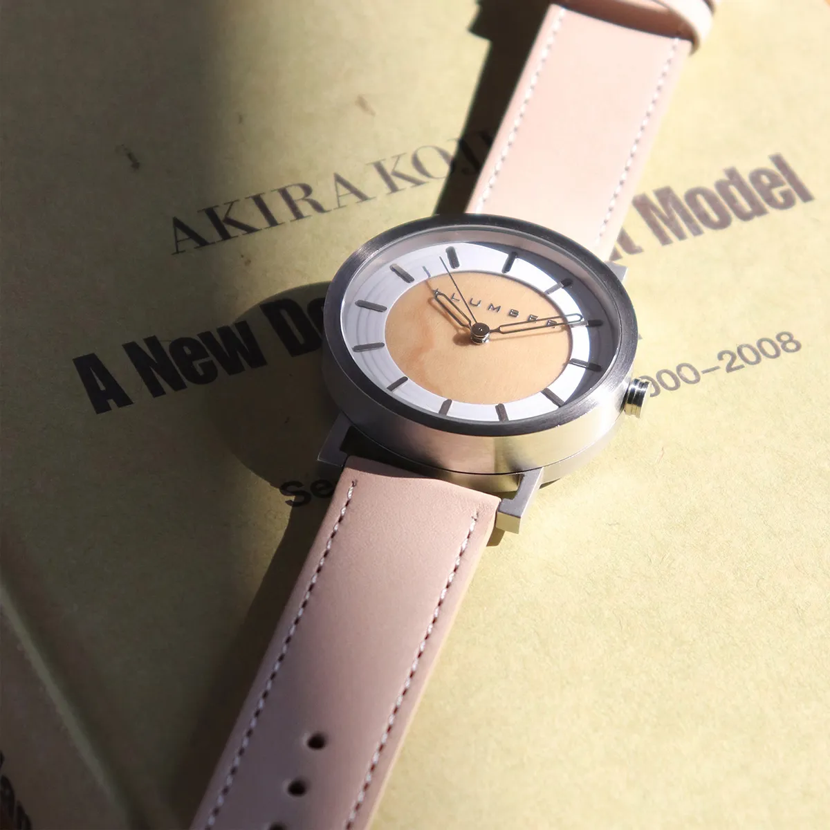 ■【X'mas1,000円OFF】「WATCH 2200」厚みのあるステンレスと銘木が融合した木製腕時計/メンズ/レディース