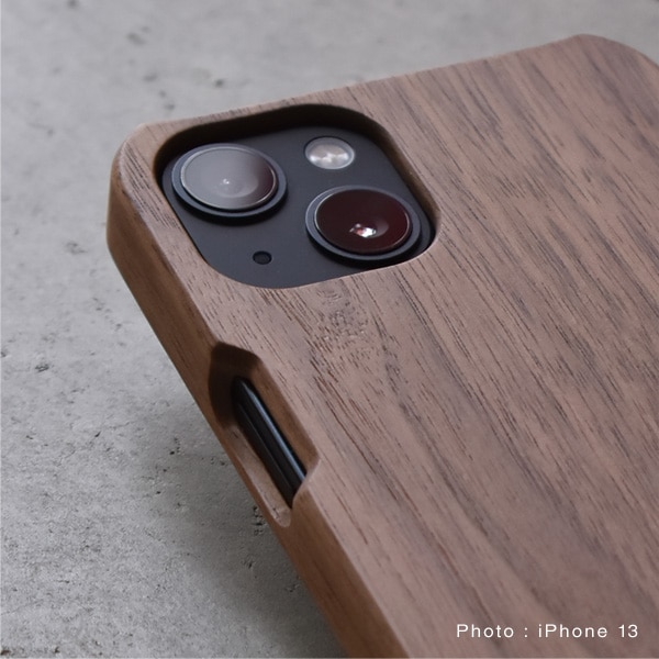 【生産終了】【ネット限定】【13】【Hacoa】「Wooden case for iPhone13」iPhone13用木製ケース
