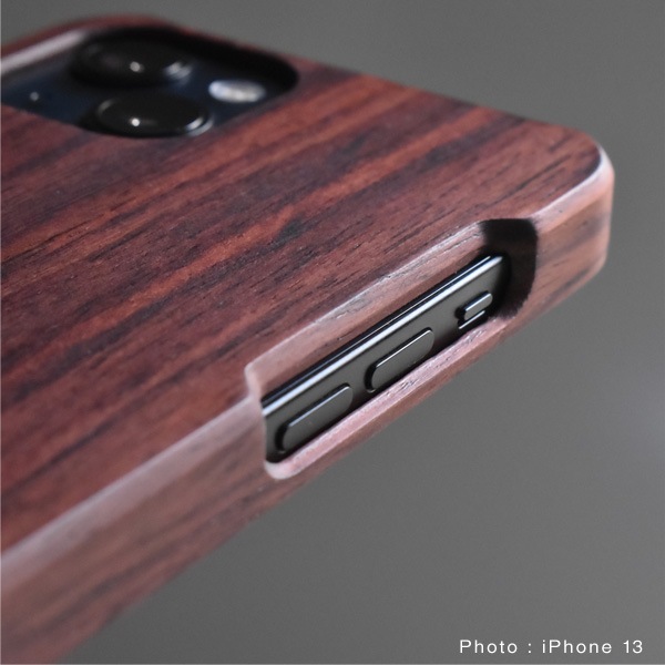 【生産終了】【ネット限定】【13】【Hacoa】「Wooden case for iPhone13」iPhone13用木製ケース