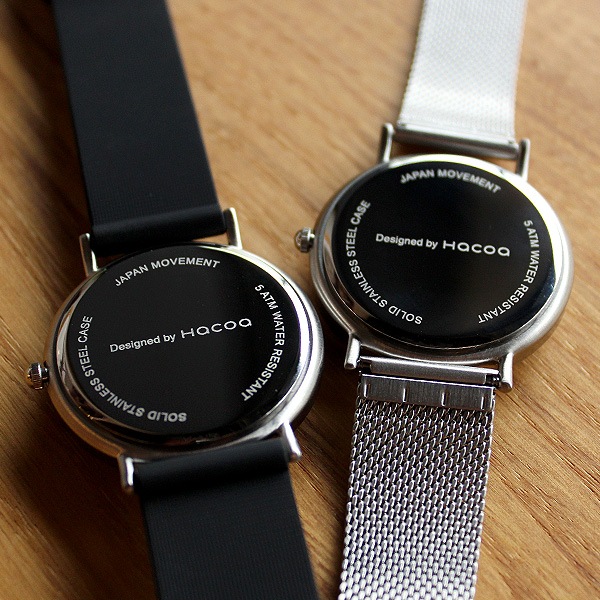 ■「WATCH 3300(シリコンベルト)」文字盤に本木目を使用したおしゃれな木製腕時計/メンズ/レディース-北欧風木製雑貨・名入れの贈り物・ギフト通販 Hacoa