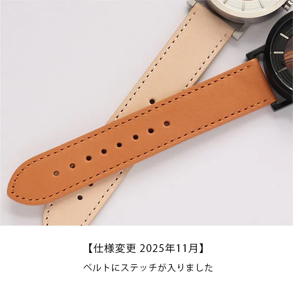 ■【X'mas3,000円OFF】【ペア】「WATCH 2200 ギフトセット」ステンレス削り出しケースに銘木を活用した木製腕時計・ペアウォッチ