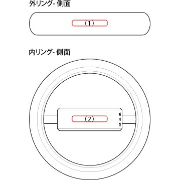 【セット】「かちかちリング・スタイ・ハンドタオルギフトセット」木のガラガラ/木製おもちゃ/歯固め/名入れ可能/出産祝い