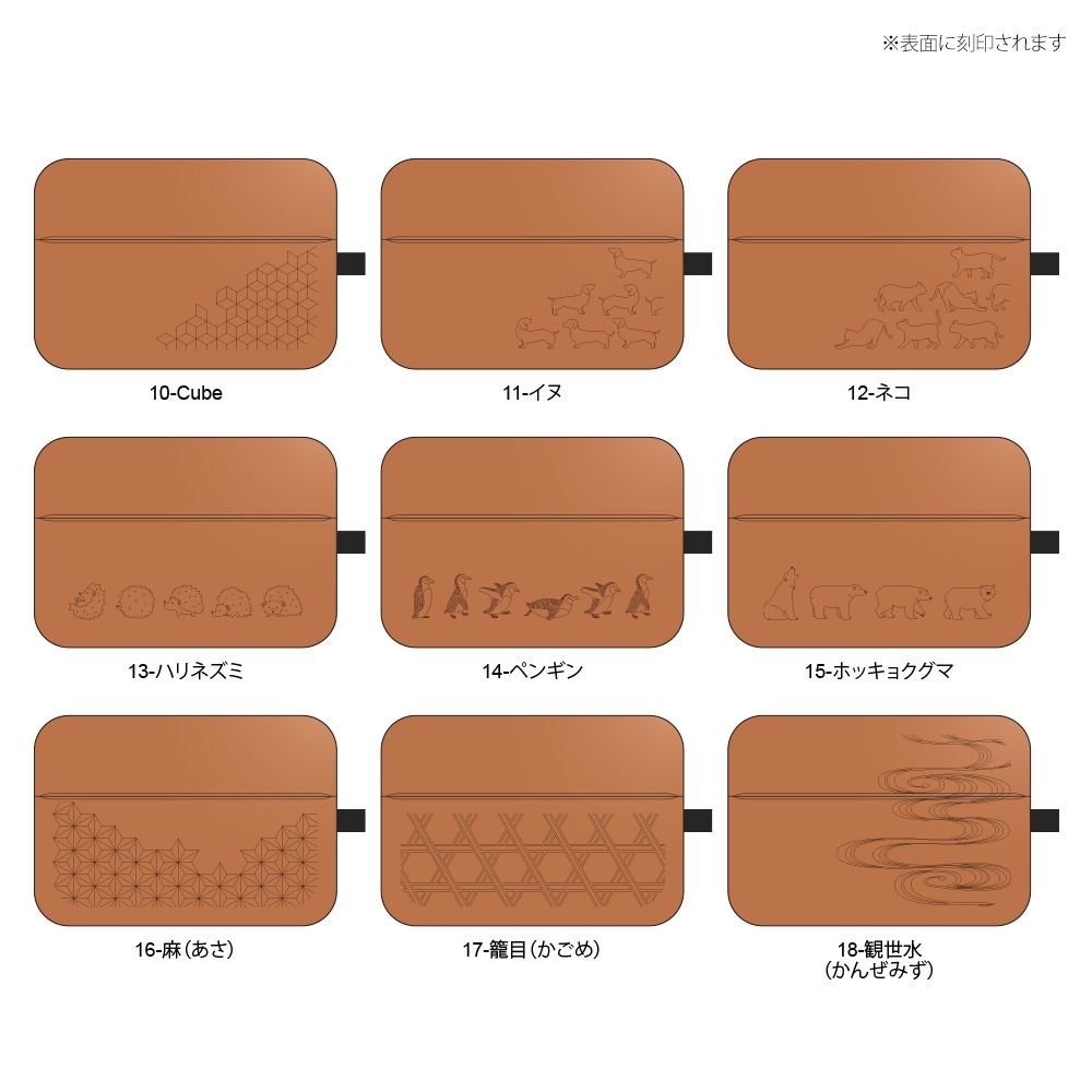 「IC-Pass Case Gentle」ICカードを収納したままタッチ決済、フラップの開閉が特徴のパスケース