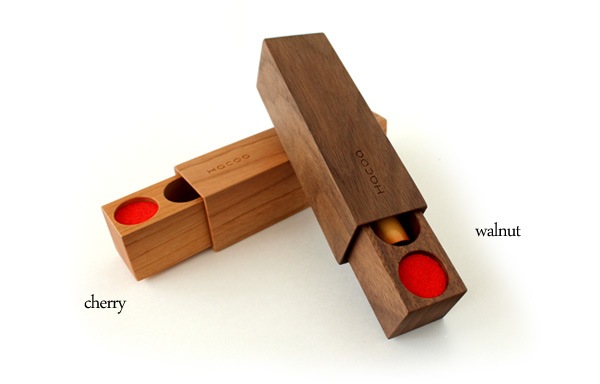 「SealCase 実印用<ウォールナット・チェリー>」 動きが心地いい 木製印鑑ケース【実印タイプ】