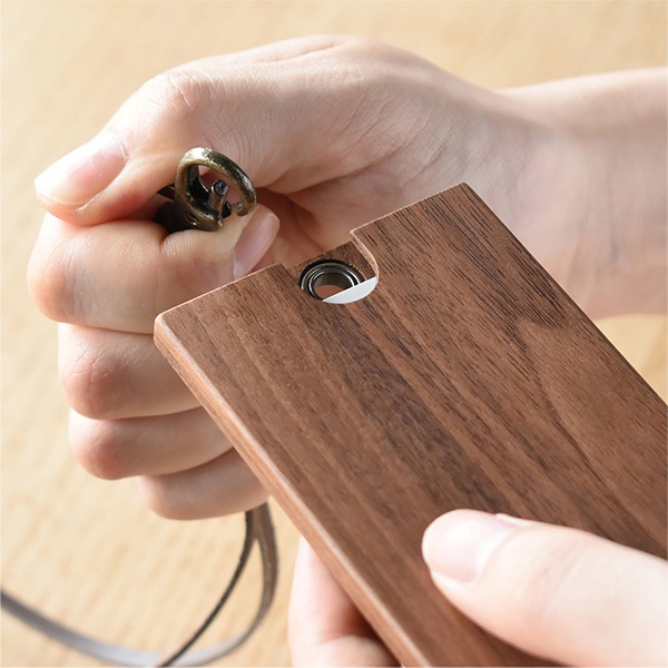 「IC-Pass Case Eyelet」ICカードを収納したままタッチ決済 1枚専用パスケース/Hacoaブランド