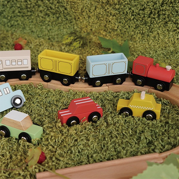 【名入代込】「ゆうぐれジャーニー」木のおもちゃ/GENI（ジェニ）/誕生日プレゼント/出産祝い