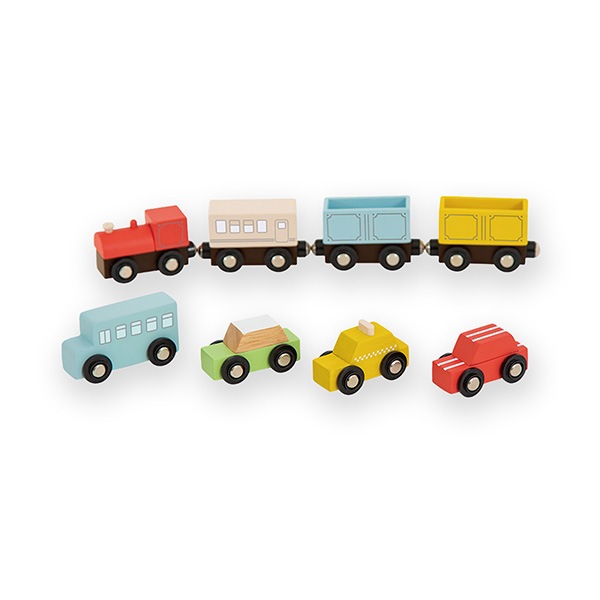 【名入代込】「ゆうぐれジャーニー」木のおもちゃ/GENI（ジェニ）/誕生日プレゼント/出産祝い