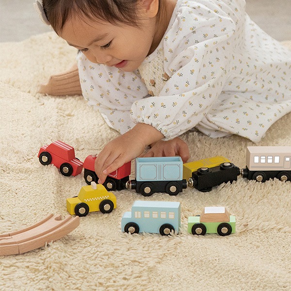 【名入代込】「ゆうぐれジャーニー」木のおもちゃ/GENI（ジェニ）/誕生日プレゼント/出産祝い