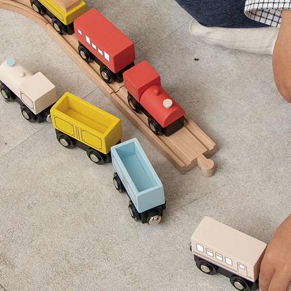 【名入代込】「ゆうぐれジャーニー」木のおもちゃ/GENI（ジェニ）/誕生日プレゼント/出産祝い