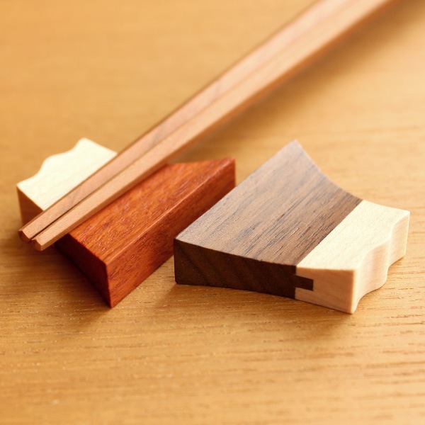 「富士山箸置き 2個1セット」世界遺産である富士山に見立てた箸置き