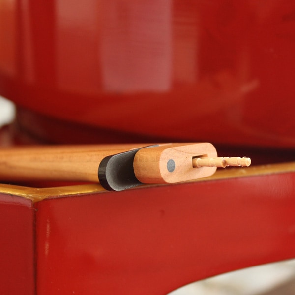 【プレミアム】「Toothpick Holder 黒檀」高級木材を使用、木製の携帯爪楊枝入れ・つまようじケース