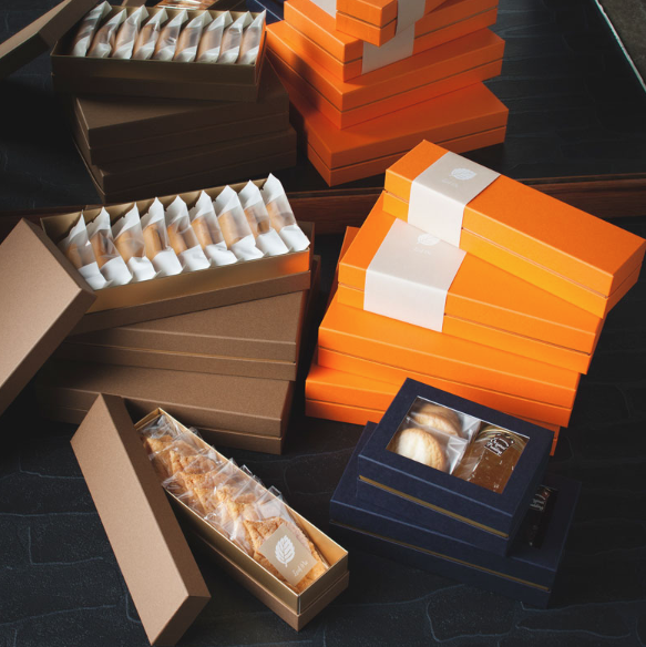 焼き菓子用オリジナルギフト箱 H50 コンビA 【LL】（1セット100個入～）