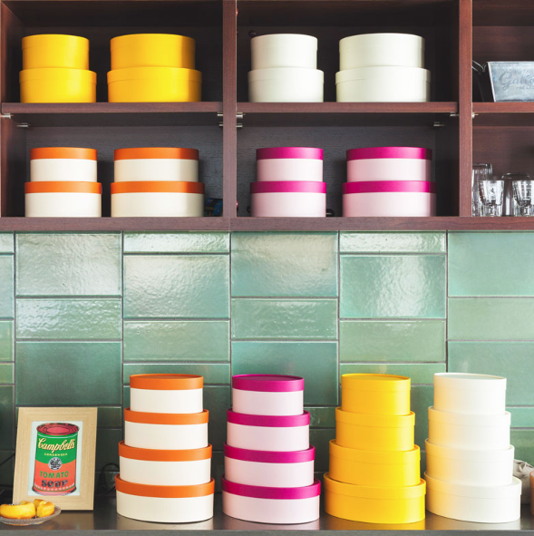 お菓子用 CANCAN サークル フェザー オリジナルギフトケース【S】 （1セット300個入）