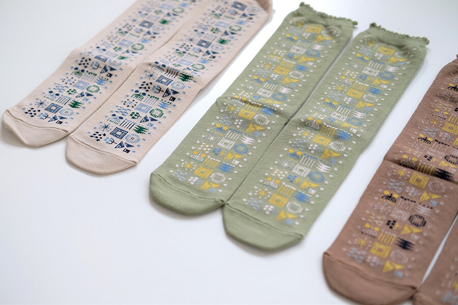 ten to sen + hacu tile(タイル)