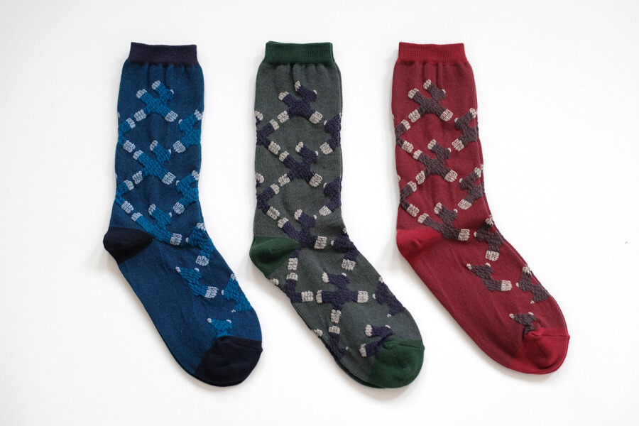 ten to sen + hacu　Horses Argyle