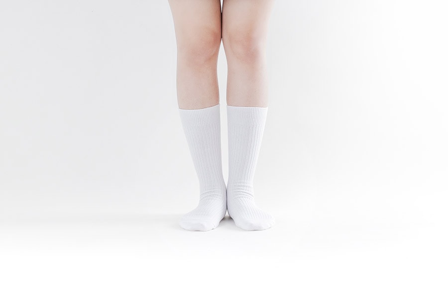 hachool  男子 サポート スタンダード丈 白