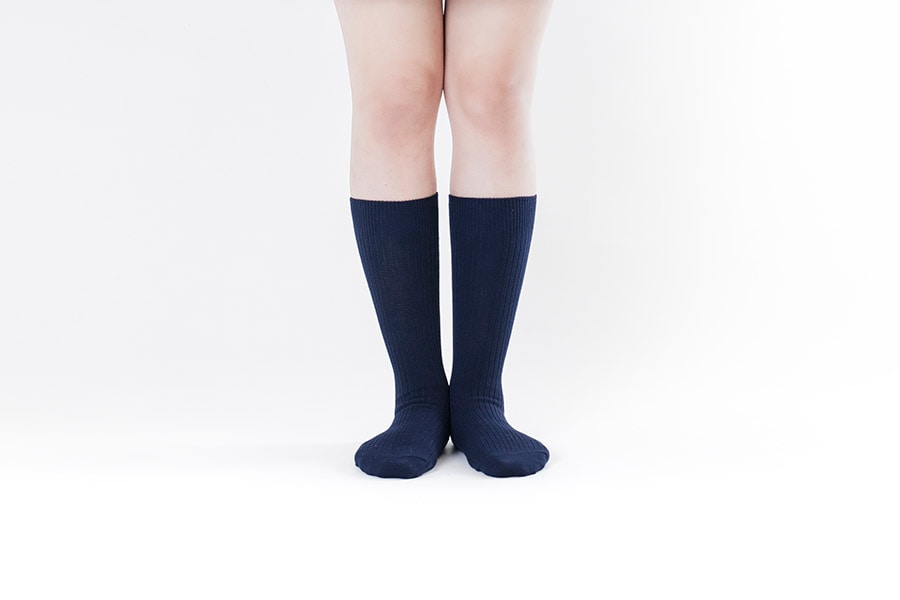 hachool  男子 サポート スタンダード丈 紺