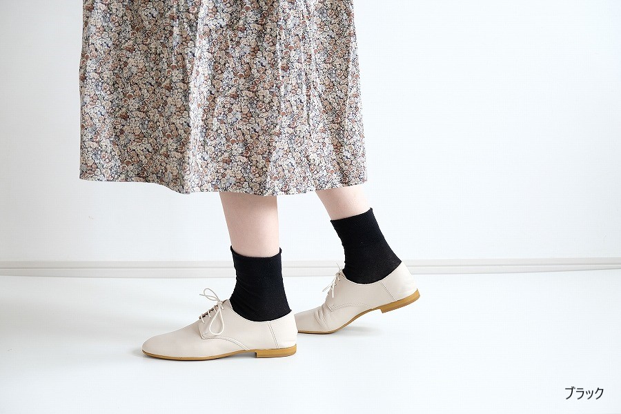 綿麻ショートプレーンソックス | lady's | 靴下のhacu