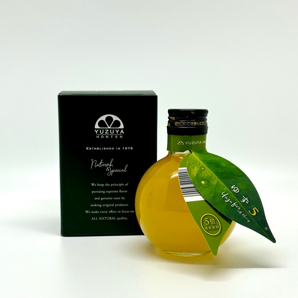 柚子屋本店／キュート瓶 ゆず5 180ml | すべての商品 | | 道の駅萩