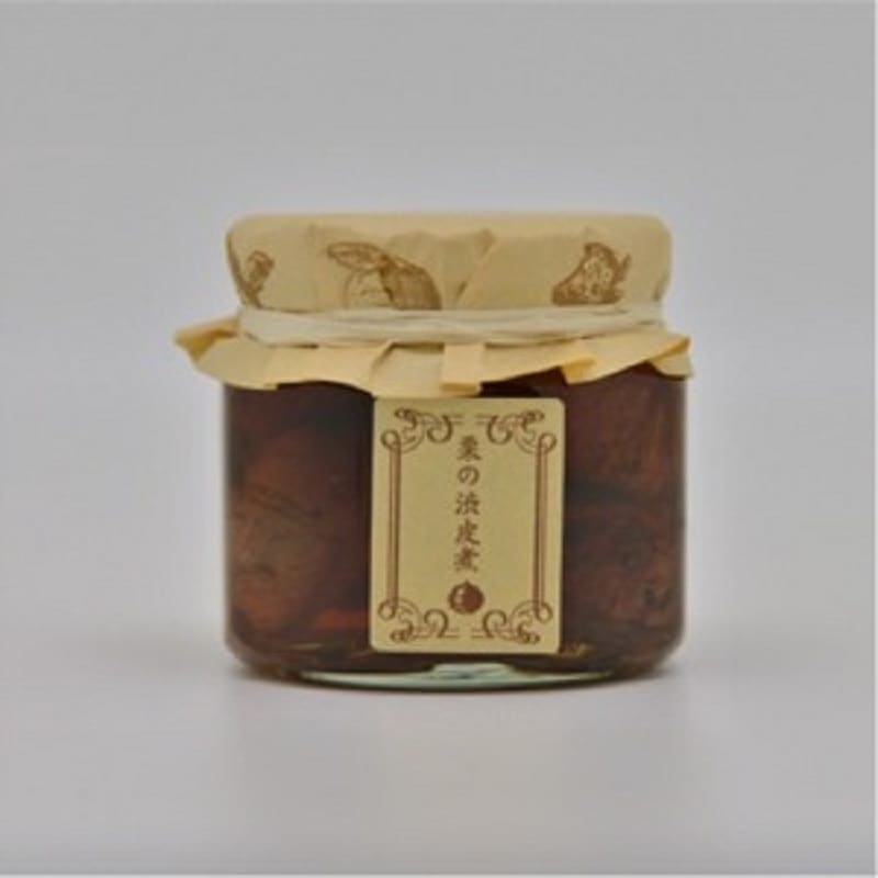 【晩秋の銘品】石川果樹園】／栗の渋皮煮（小）