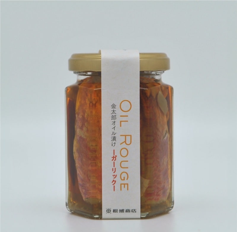 【萩の地魚・金太郎】松浦商店／オイルルージュ・ガーリック 〔単品〕　130ｇ