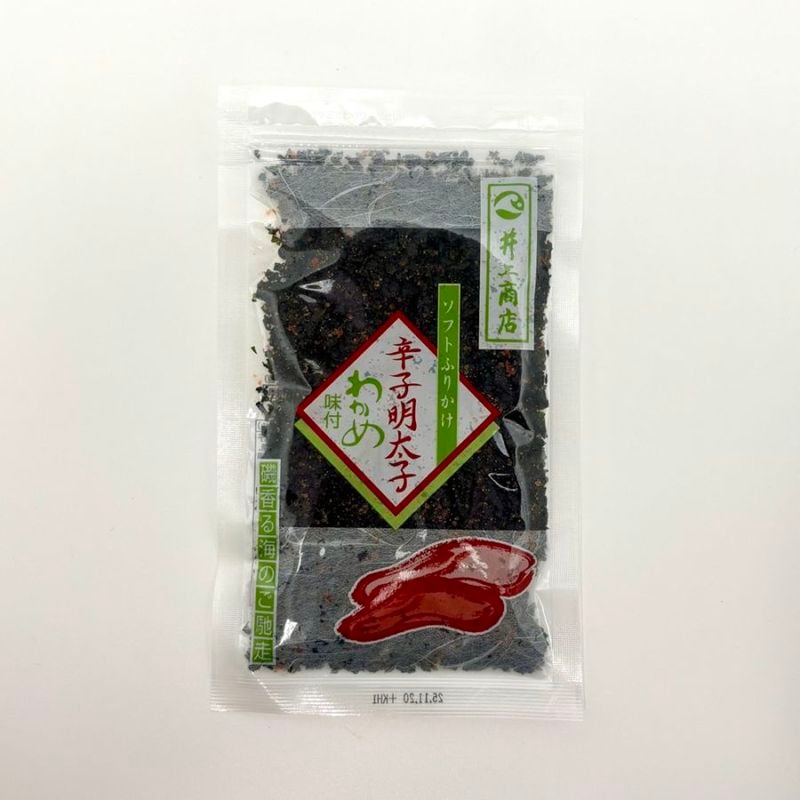 【しそわかめシリーズ】萩・井上商店／辛子明太子わかめ　65ｇ