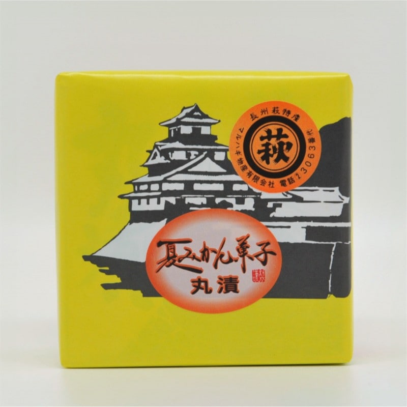 【萩名産夏蜜柑】マルハギ物産／夏みかん菓子「丸漬」　1個（夏季冷蔵便配送）