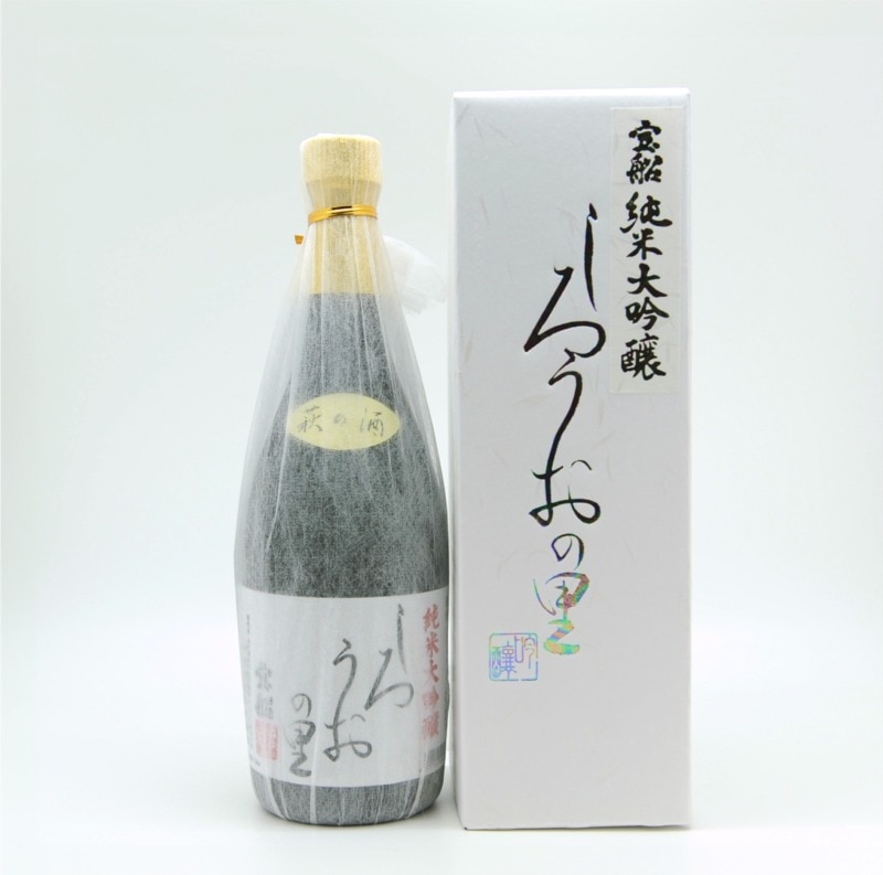 【GI萩指定銘柄／萩ギフト】中村酒造／宝船 純米大吟醸「しろうおの里」　720ml
