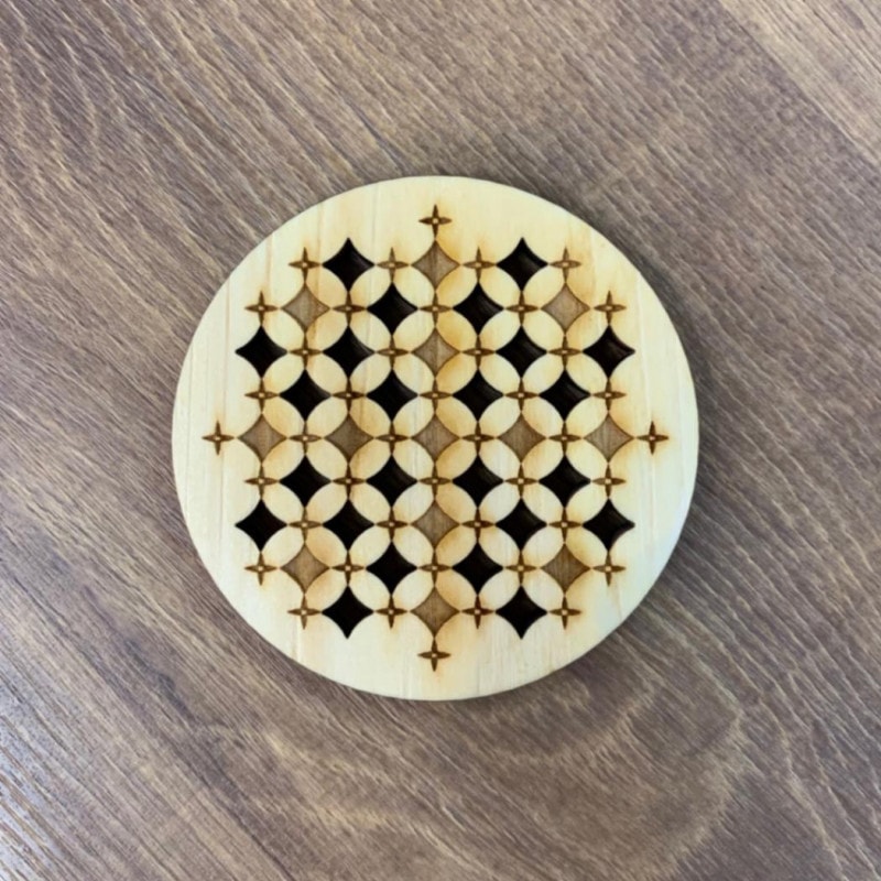 【メール便専用】萩情緒コースター 第三景　白壁の町