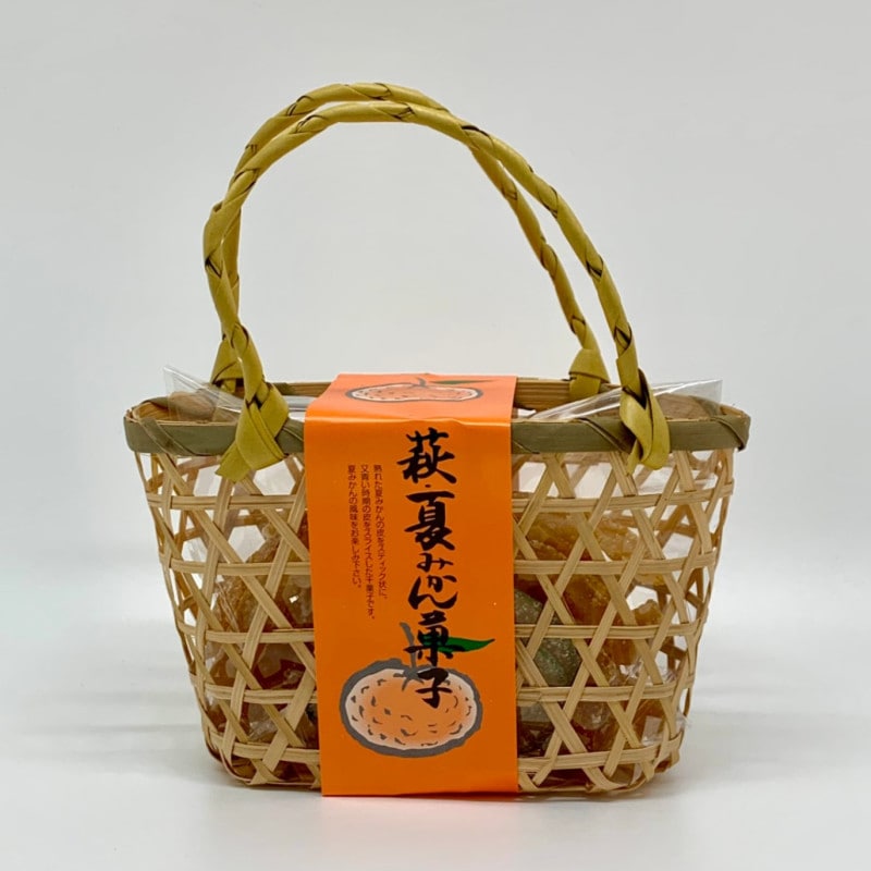【萩名産夏蜜柑】たけなか／萩・夏みかん菓子 かおりかご　150ｇ（夏季冷蔵便配送）