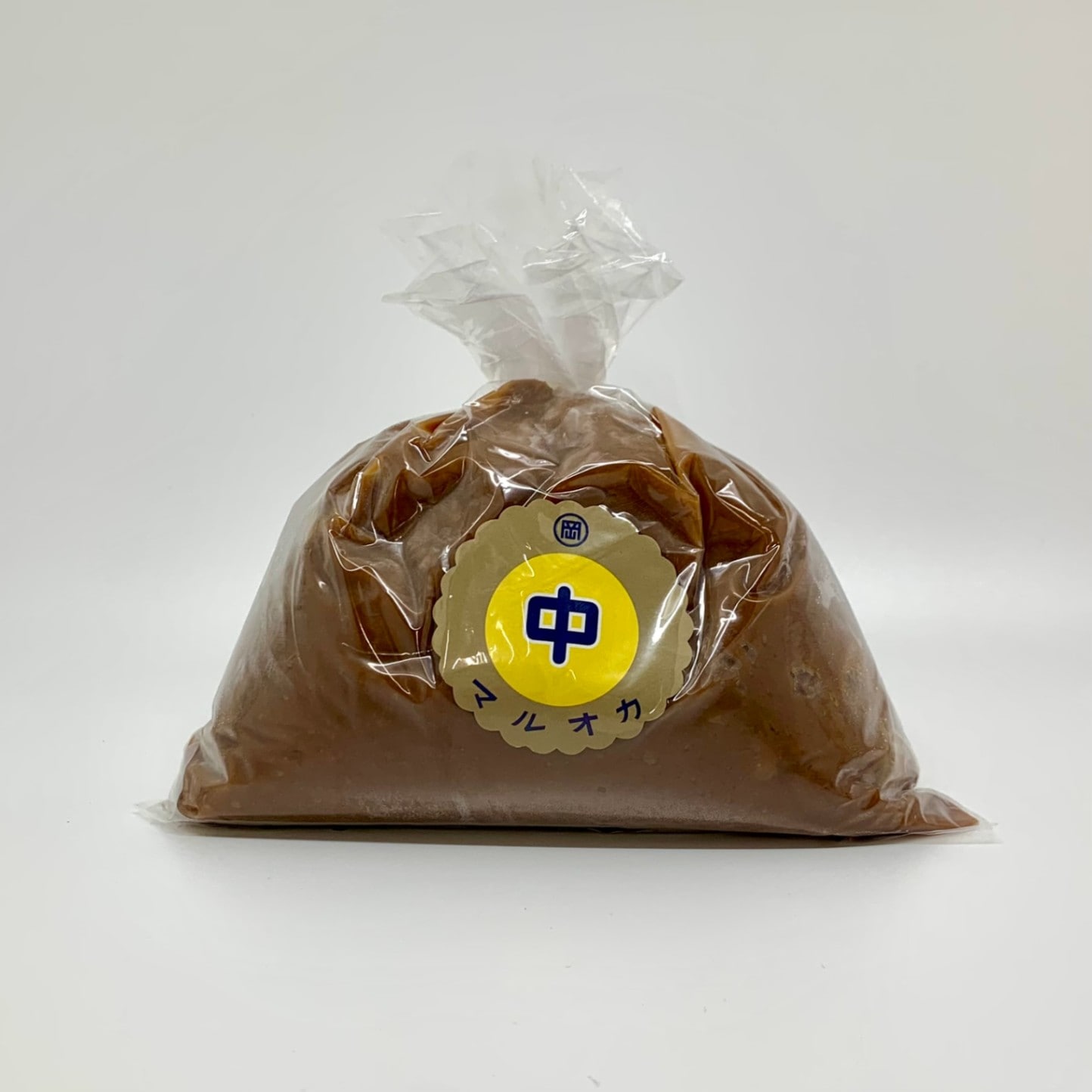 【味噌】岡田味噌醤油／中みそ（米味噌）　1㎏　 （冷蔵便配送商品）
