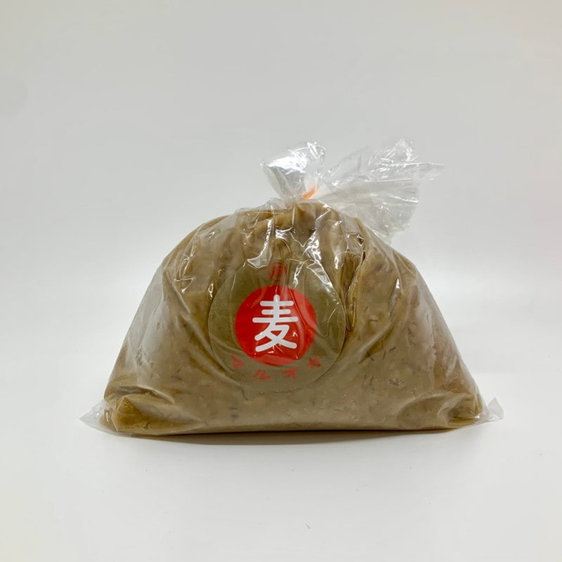 【味噌】岡田味噌醤油／麦みそ　1㎏ 　（冷蔵便配送商品）