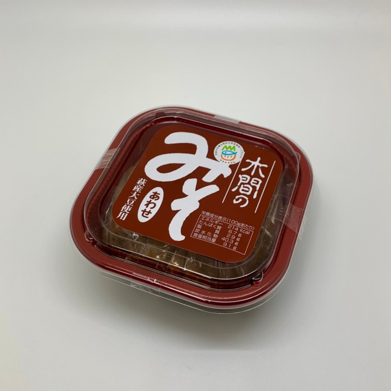 【味噌】木間加工センター／木間のみそ　あわせ　500ｇ　 （冷蔵便配送商品）