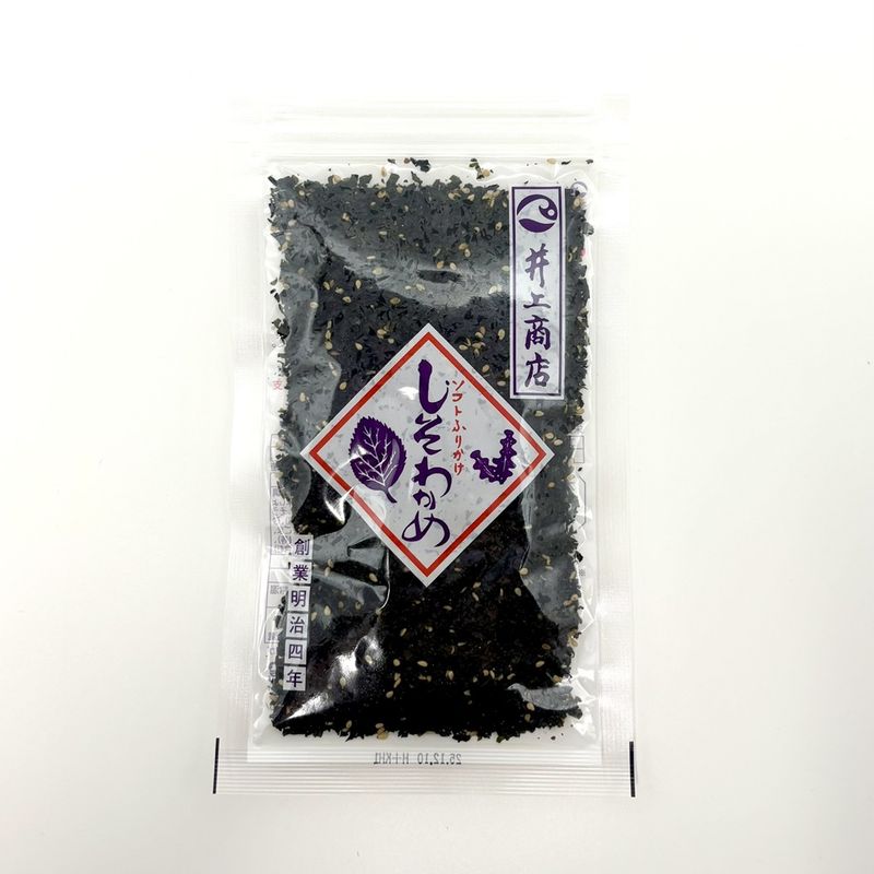【定番商品！ご飯のお供】萩・井上商店／しそわかめ　80g