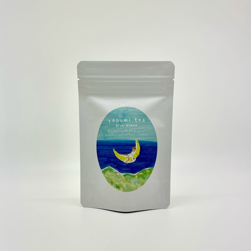 【棚田の花段ハーブ使用】yasumirelax／ヤスミティーブルーブレンド　5包入り