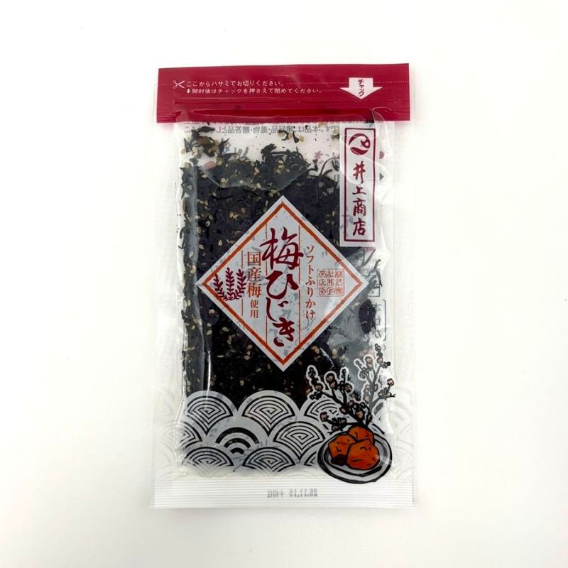 【ソフトふりかけ】萩・井上商店／梅ひじき　60g