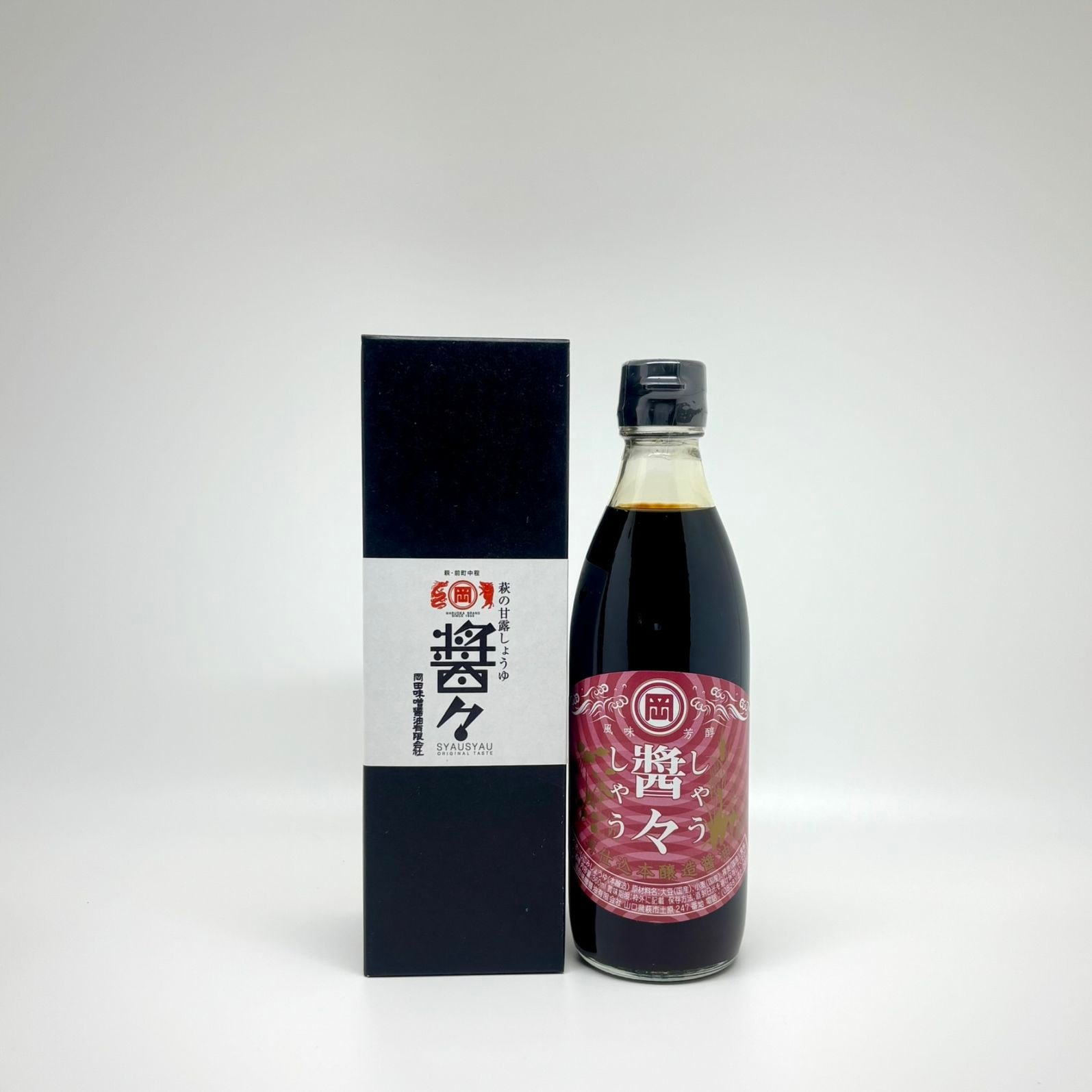 【醤油】岡田味噌醤油／醤々　360ml