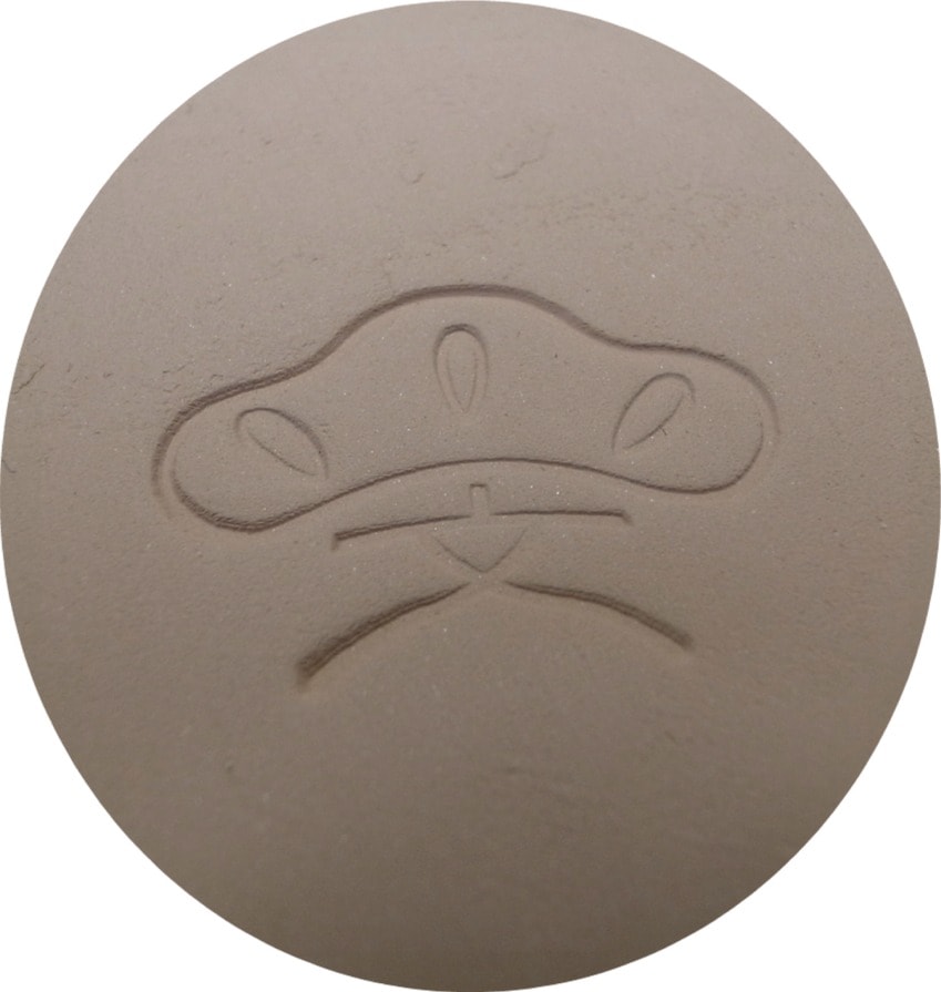 萩焼 飯碗（紫）