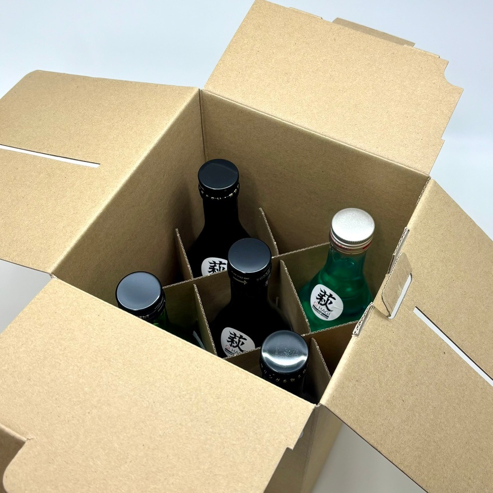 紙箱　300ml×5本入り用