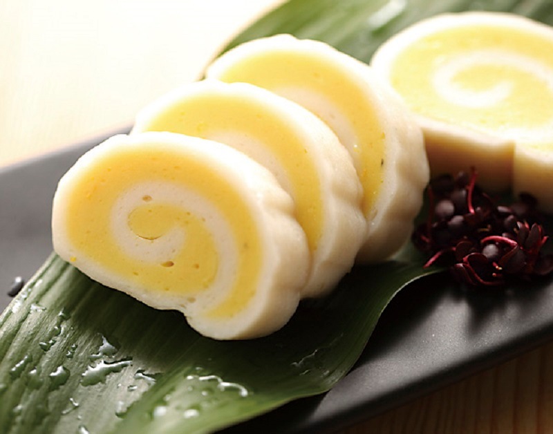 【萩焼き抜き蒲鉾】忠小兵衛蒲鉾本店／蒲鉾3種　3本セット　（冷蔵）箱入／ギフト対応