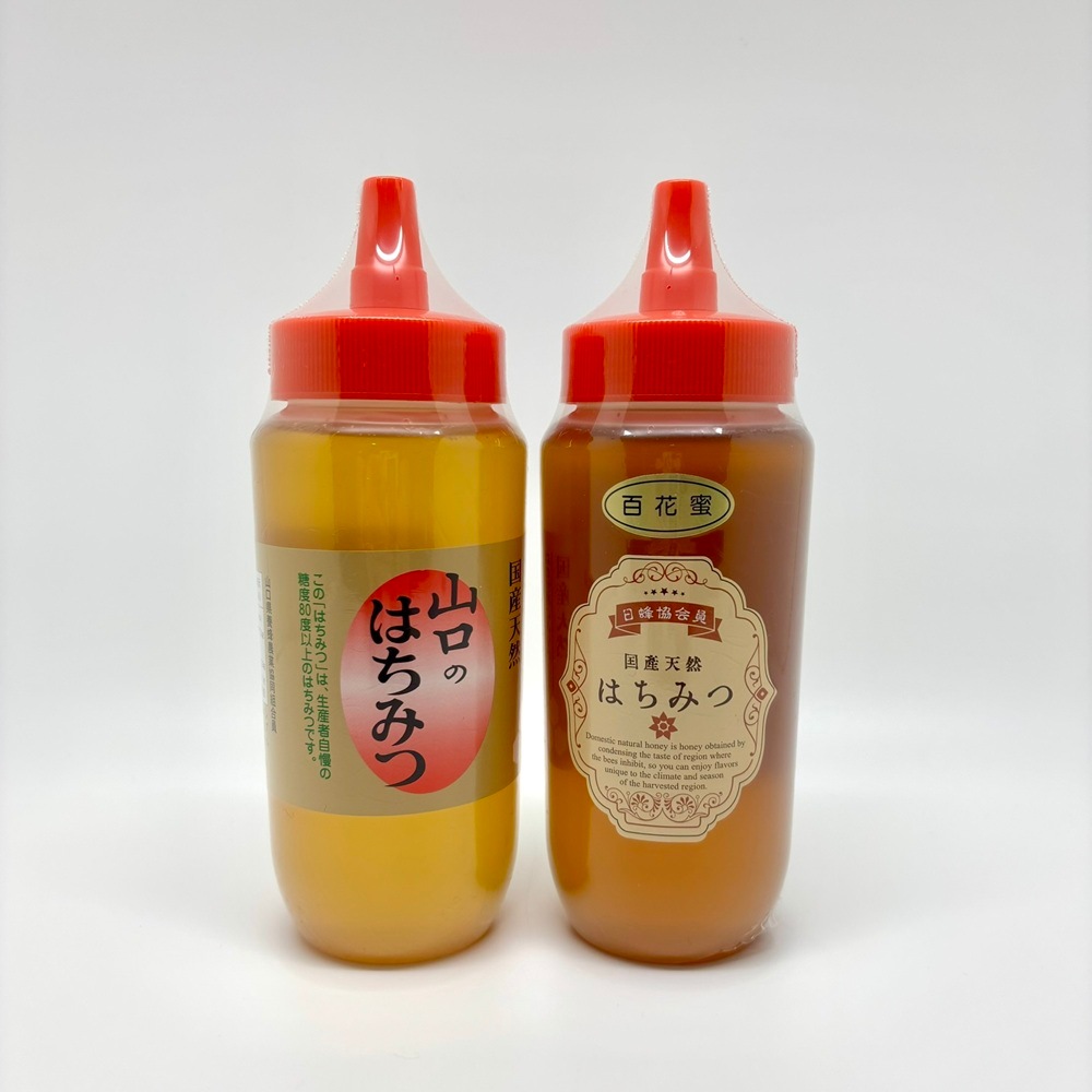 【萩産・天然完熟はちみつ】萩・小田養蜂場／百花はちみつ　500g
