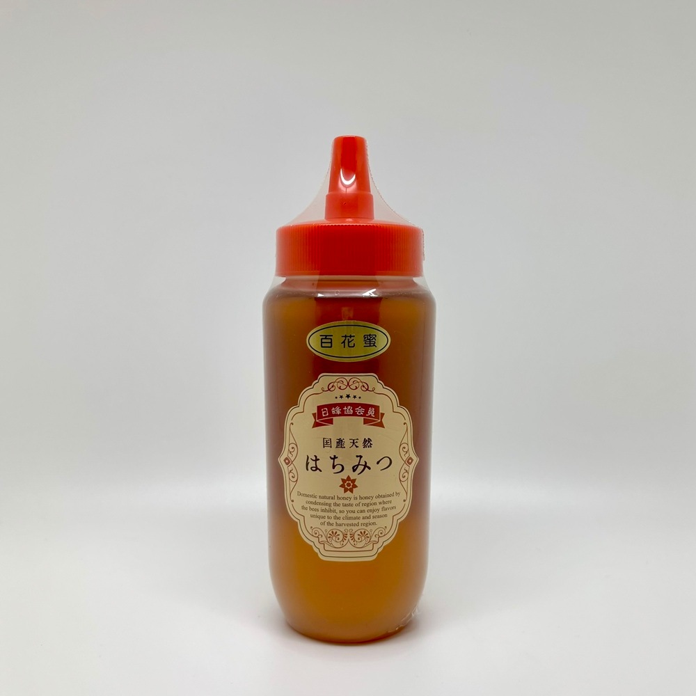 【萩産・天然完熟はちみつ】萩・小田養蜂場／百花はちみつ　500g