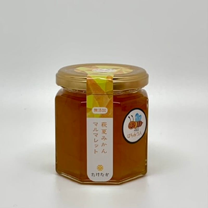 【萩名産夏蜜柑】萩たけなか/夏みかんマルマレット 小 200g