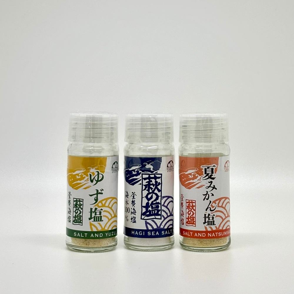 【塩】柚子屋本店／萩の塩　柚子塩　ミニサイズ　25g