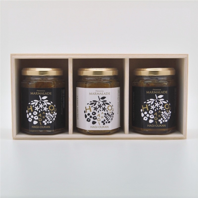 【萩往還オリジナル】プレミアムマーマレード／3本セット