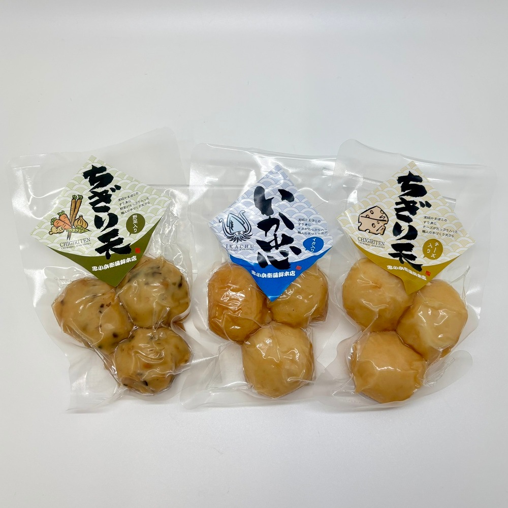 忠小兵衛蒲鉾本店/ちぎり天 いか (常温商品)