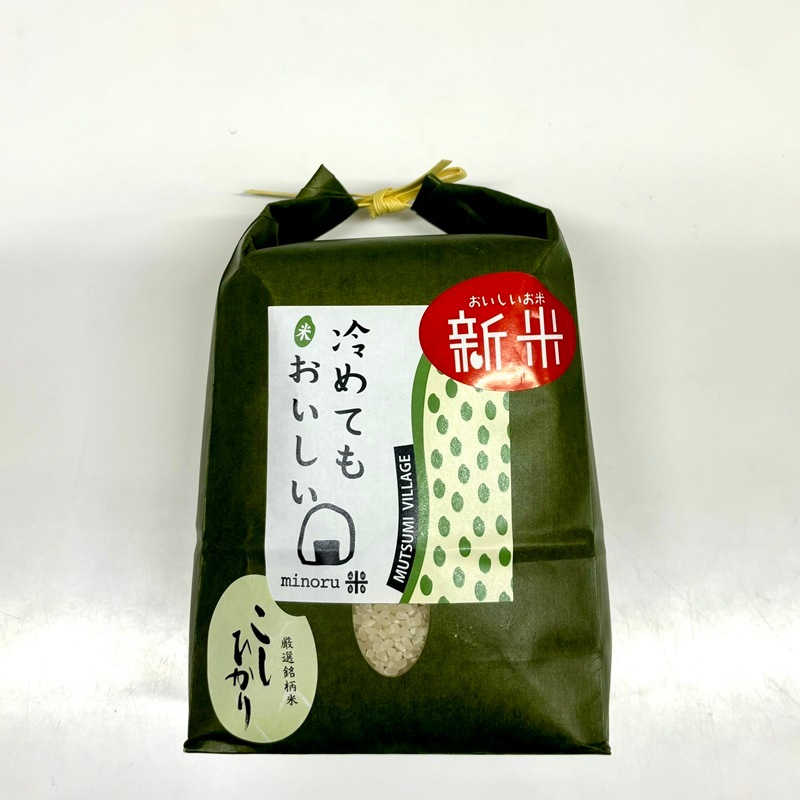 令和7年産】みのる米：萩市むつみ産 コシヒカリ【うるち精米】2