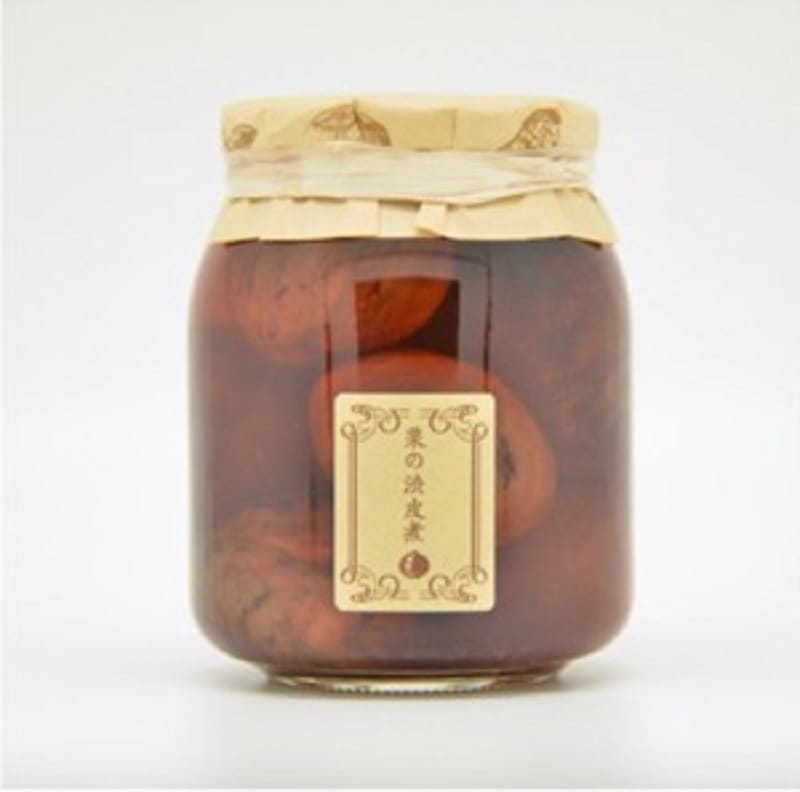 【晩秋の銘品】石川果樹園／栗の渋皮煮（大）