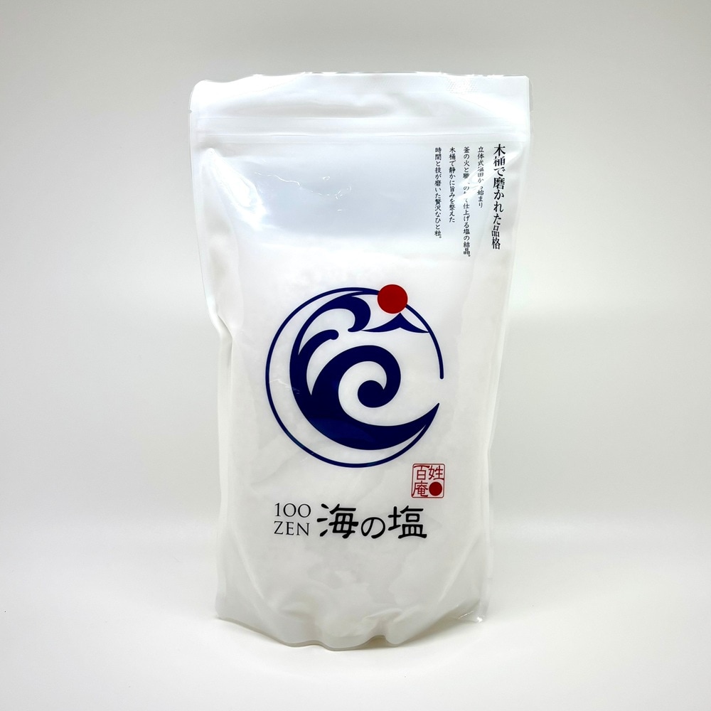 【塩】百姓庵／海の塩　1,000g