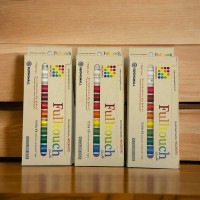 フルタッチチョーク10色セット（白、赤、黄、青、緑、茶、紫、オレンジ、朱赤、黄緑）12本入*3